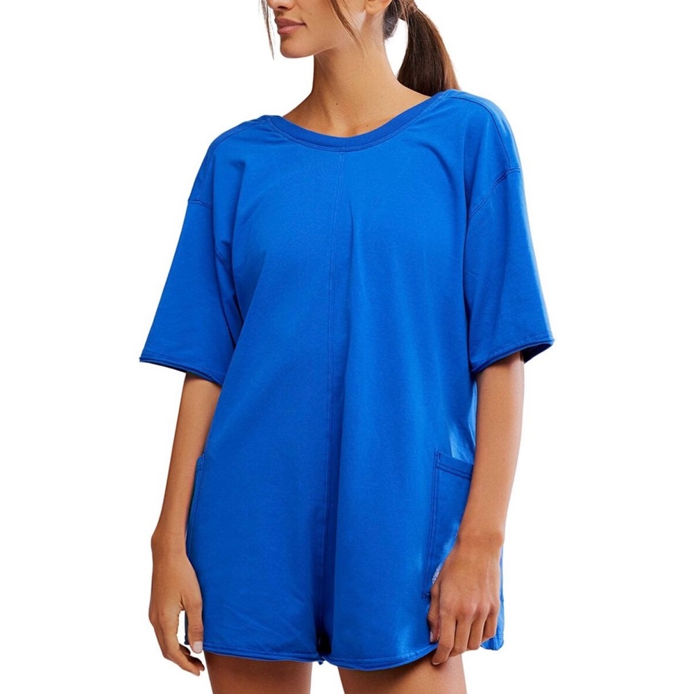 NWT Free People Movement Hot Shot Tee Romper